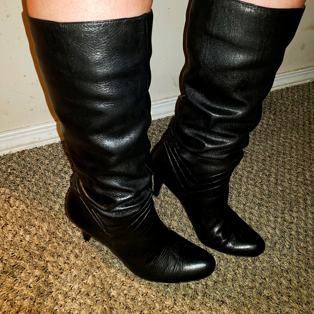 Star Ling Nordstrom Leather Stilleto Boots